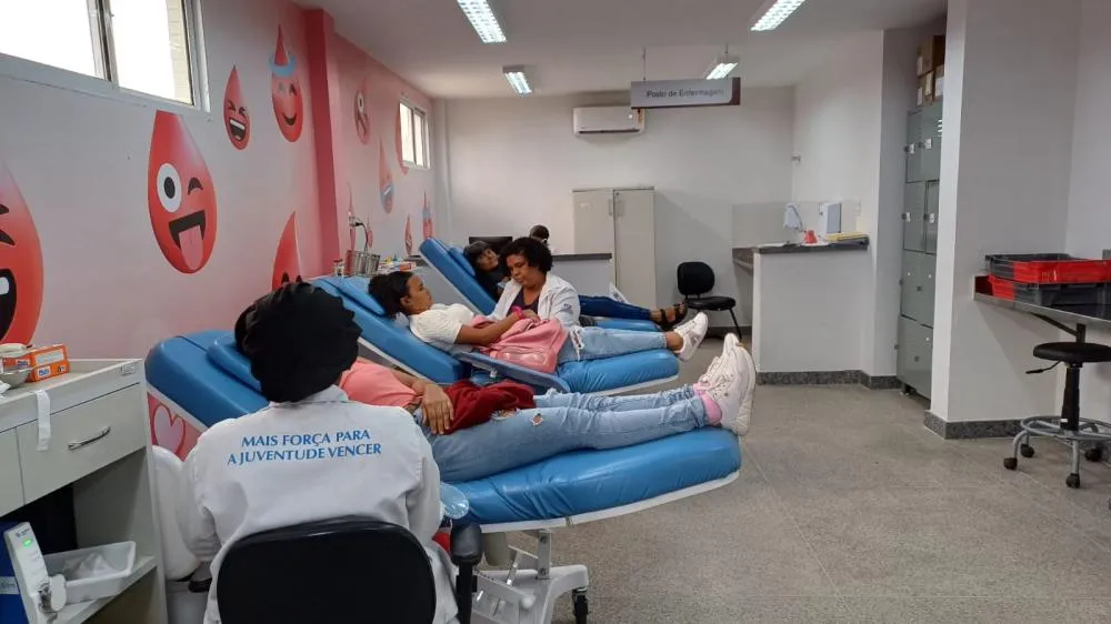 Hemoba Feira de Santana inicia Semana do Doador com campanha para reforçar estoques de sangue