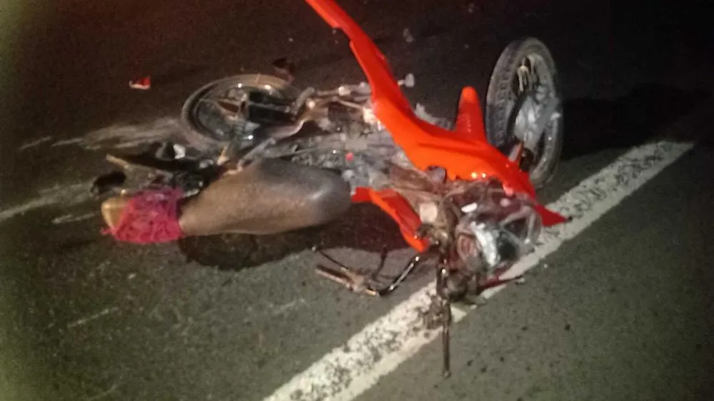 Passageiro do moto uber morre em acidente na Br 116 Norte