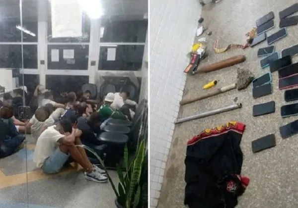 Polícia prende 7 membros da Bamor suspeitos de espancar torcedor do Vitória