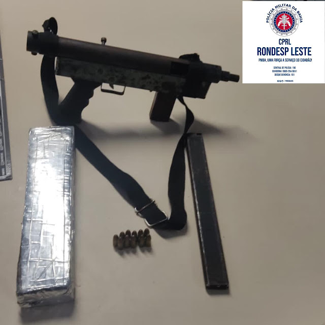  Rondesp apreende mais 3 armas de fogo em Feira de Santana. Um homem morreu em troca de tiros.