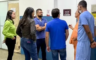 Secretário Rodrigo Matos inicia ciclo de visitas a unidades de saúde