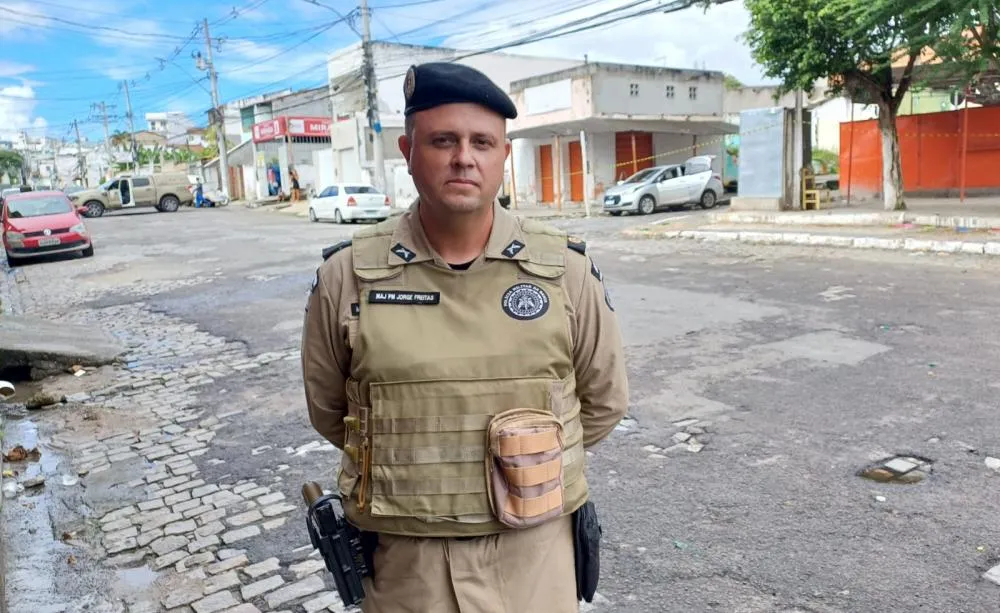 Major Jorge Freitas, Comandante da 65ª CIPM, fala sobre combate ao crime em Feira de Santana
