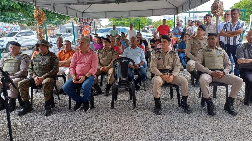 Reinauguração do Posto Policial fortalece segurança no distrito de Maria Quitéria
