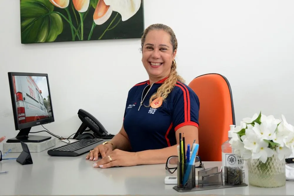 Nova coordenadora do SAMU, a enfermeira Rita Lima assume a função com o desafio de fortalecer a estrutura do serviço