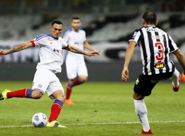 Bahia volta a perder para o Atlético-MG e fica em desvantagem na Copa do Brasil