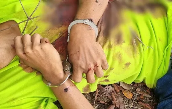 Homem encontrado morto com as mãos algemadas em Amélia