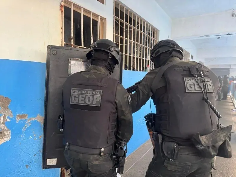 Seap deflagra megaoperação conjunta no Conjunto Penal de Itabuna