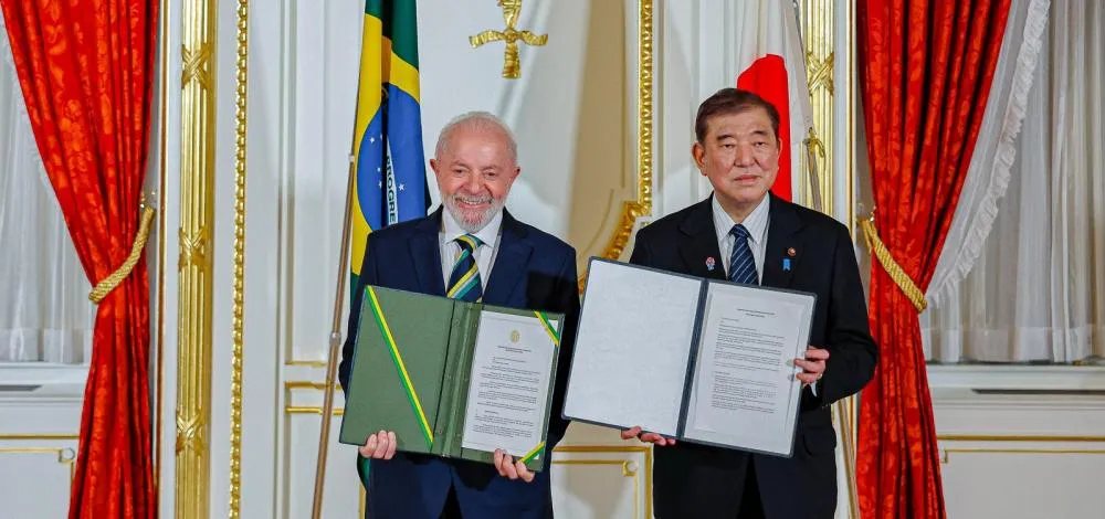 Brasil e Japão assinam acordos e plano de ação para ampliar parcerias