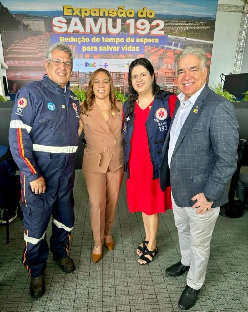 Com interlocução de Zé Neto e do Governo do Estado, prefeitura de Feira ganha quatro novas ambulâncias do SAMU 