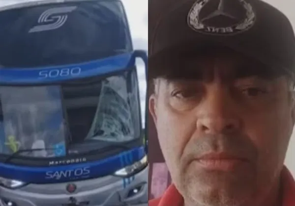 Ciclista morre atropelado por ônibus na BR-116