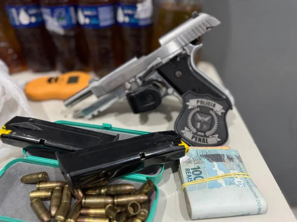 ‘Operação Sem Sinal’ prende prestador de serviço tentando entrar com material ilícito na Penitenciária Lemos Brito