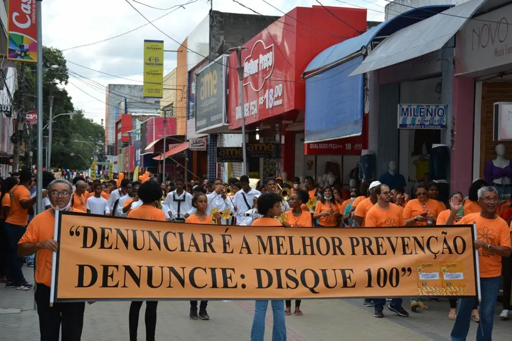 Maio Laranja com programação especial em Feira voltada a luta contra o abuso sexual infantil