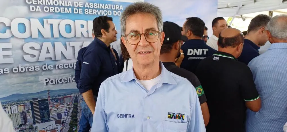 Saulo Pontes destaca avanço das obras do Anel de Contorno de Feira de Santana e previsão de conclusão para 2026