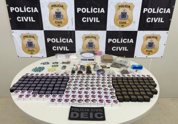 Suspeito por tráfico de drogas sintéticas é preso em hotel