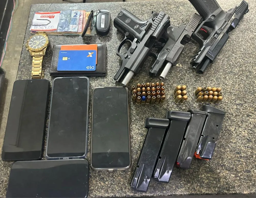 Foragidos dos estados de Goiás e Espírito Santo são presos na Bahia