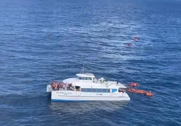 Catamarã que colidiu na Baía de Todos-os-Santos levava 96 passageiros