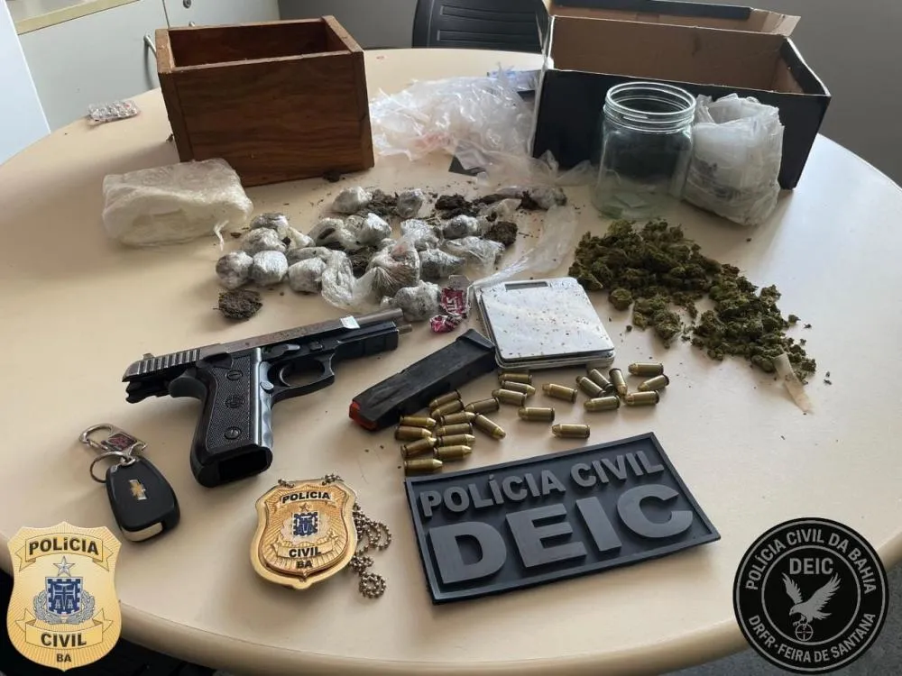 Individuo morre em confronto com a Polícia Civil durante cumprimento de mandado, em Feira de Santana