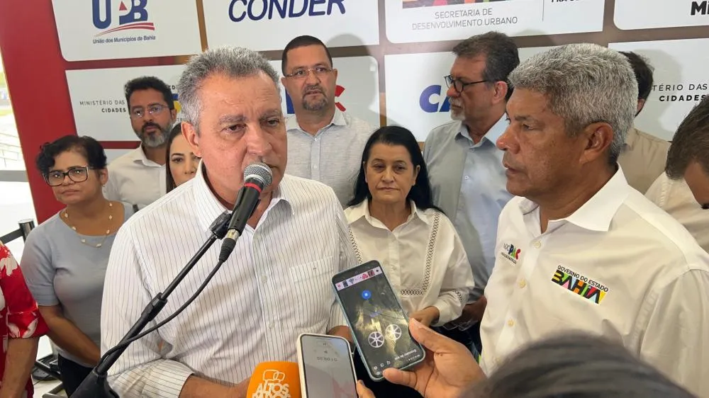 Jerônimo e Rui Costa destacam avanços do Minha Casa Minha Vida e mobilidade em Feira