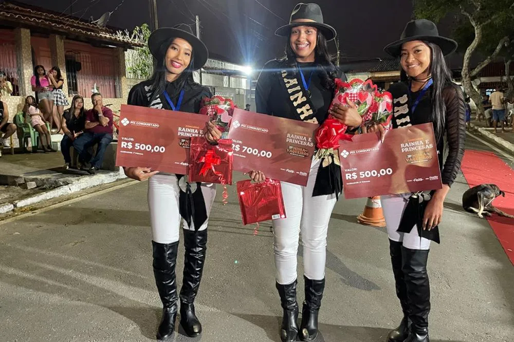 Concurso elege Rainha e Princesas da 38ª Missa dos Vaqueiros em Jaguara