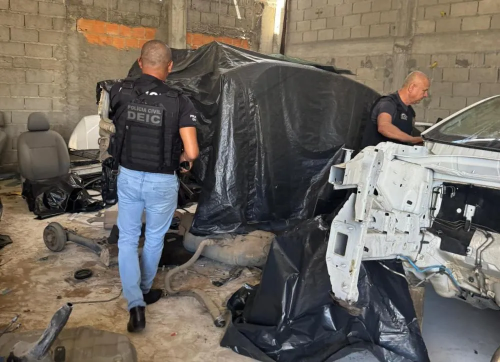Polícia Civil localiza galpão de desmanche envolvido em fraudes de seguro em Eunápolis