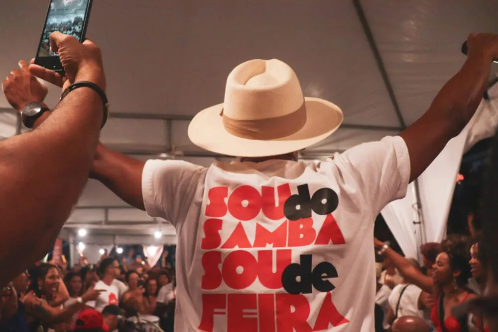 Unidos pelo Samba realiza roda de samba e grava audiovisual em Feira de Santana