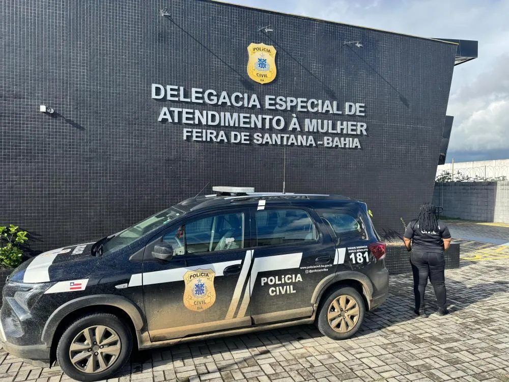 Suspeito de violência doméstica é preso em Feira de Santana