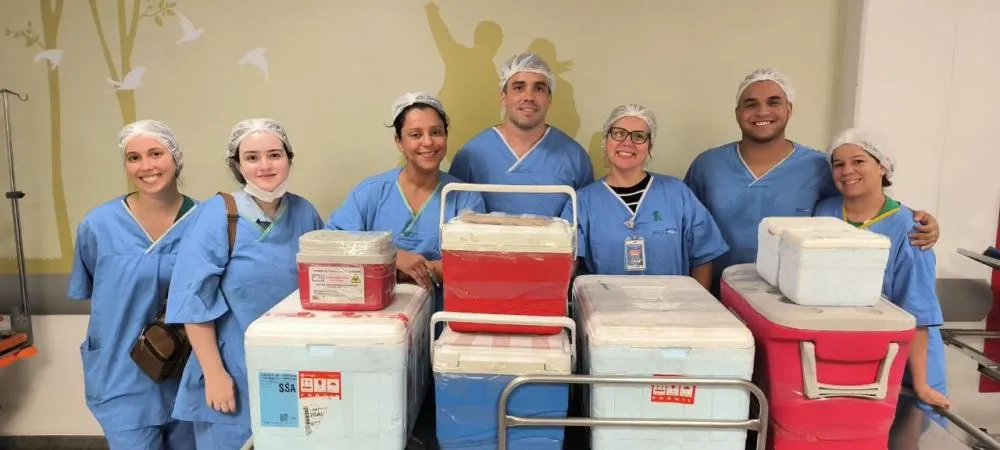 Hospital Clériston Andrade lidera na Bahia com 21 doações de órgãos e 99 de córneas em 2025