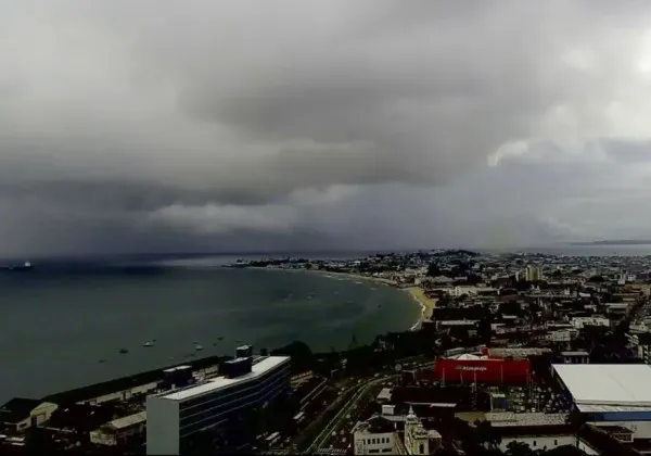 Primeiro fim de semana da primavera terá ventos fortes e chuvas