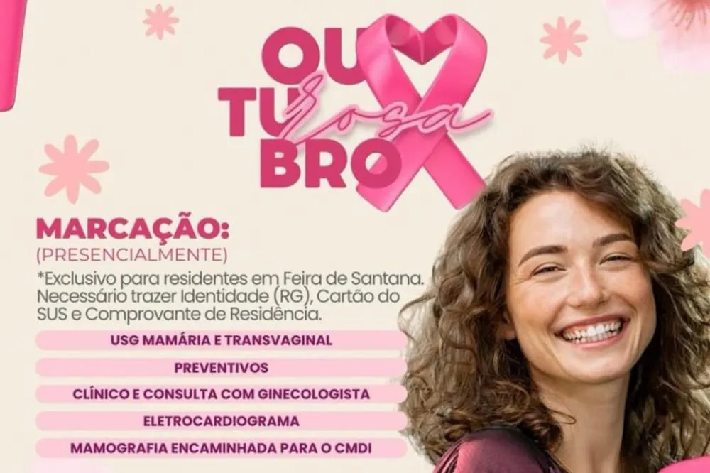 Fundação Hospitalar de Feira de Santana lança campanha Outubro Rosa 2025