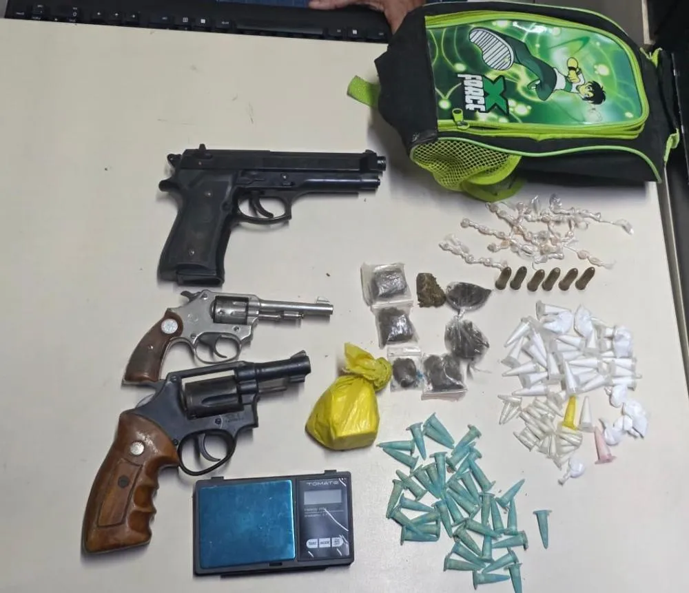 67ª CIPM apreende três armas de fogo em Jaíba