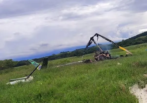 Três pessoas morrem em queda de helicóptero no Rio de Janeiro
