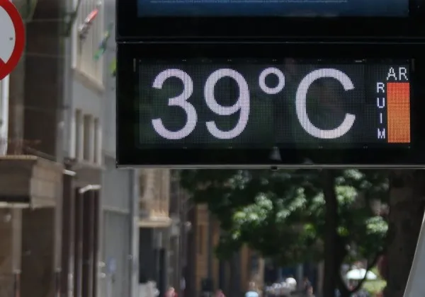 Mundo registra em 2025 o terceiro ano mais quente da história