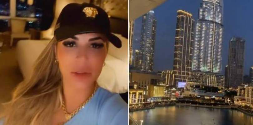 Viúva de MC Kevin posta foto em Dubai e ironiza OAB por veto à ostentação