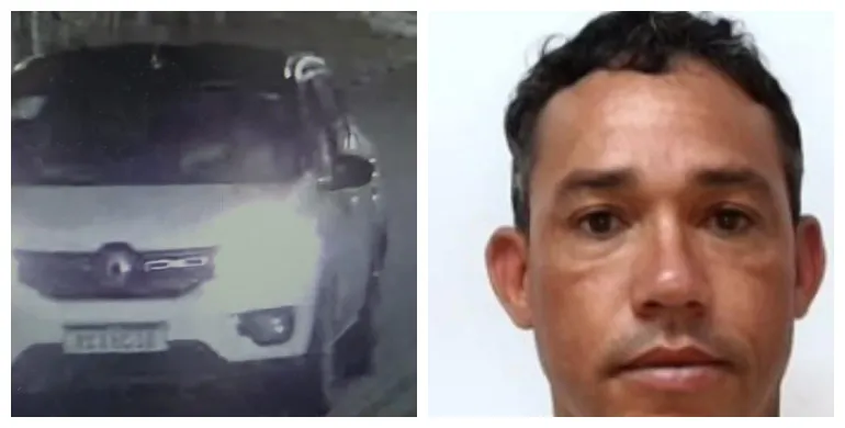 Suspeito de matar mulher e ferir idoso morre após perseguição policial na BR-407