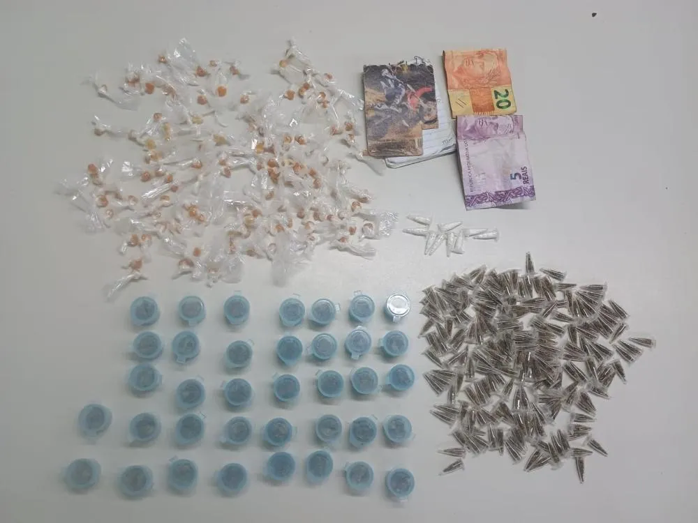 Suspeito é preso e droga é apreendida no CIA/Aeroporto