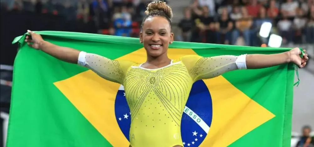 Rebeca Andrade conquista ouro no Pan e faz história no salto feminino