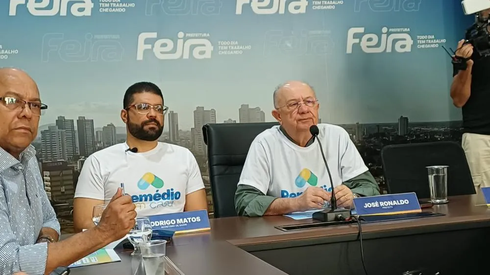 Prefeitura de Feira de Santana lança programa “Remédio em Casa” para entrega domiciliar de medicamentos de uso contínuo