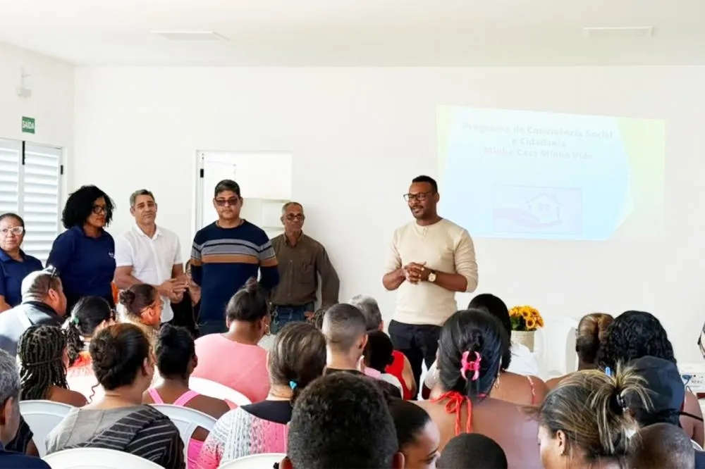 SEDESO realiza primeira reunião com futuros moradores do Residencial Rio de Janeiro II