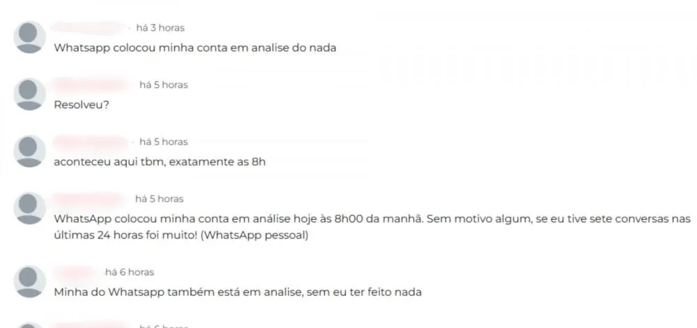 WhatsApp apresenta instabilidade e coloca contas de usuários em análise