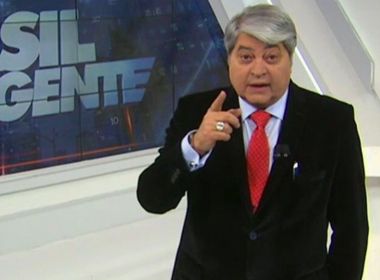 Datena anuncia saída da TV para concorrer à Presidência em 2022