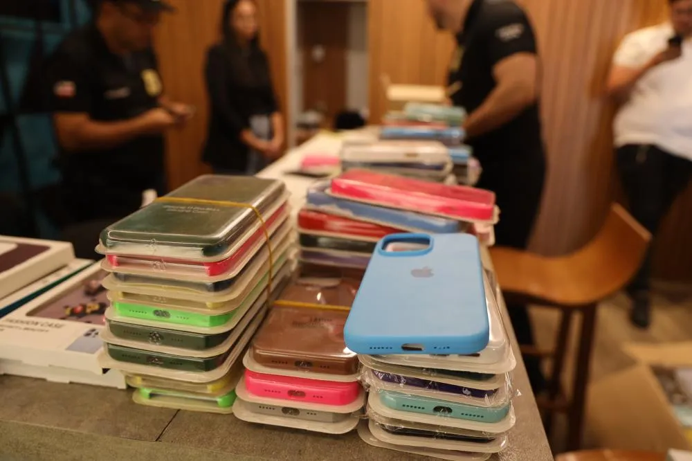 Operação Mobile apreende celulares e acessórios em Feira de Santana