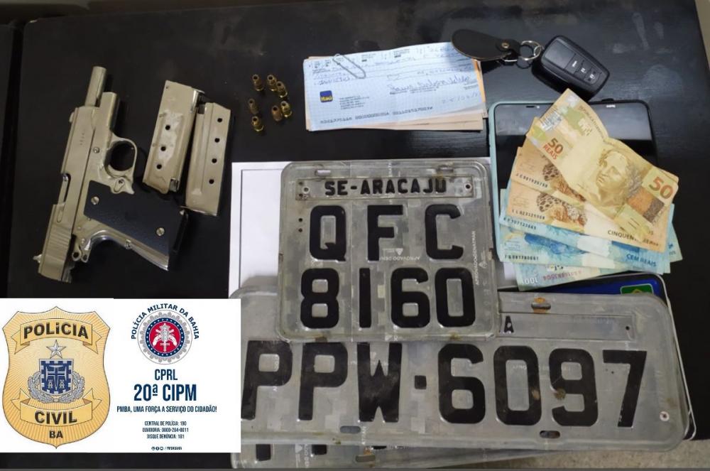 Bandidos planejavam assaltar postos de combustíveis na Br 101.