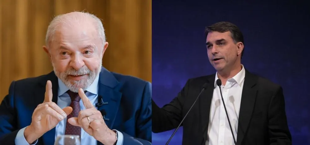 Lula empata tecnicamente com Flávio Bolsonaro em eventual 2º turno, aponta Nexus/BTG