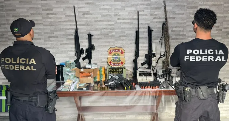PF faz operação contra CACs em Feira de Santana