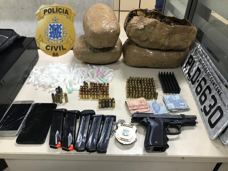 Delegacia de Furtos desarticula em Água Fria quadrilha que roubava veículos em Feira de Santana