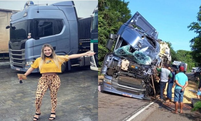 Caminhoneira conhecida como ‘Musa das Estradas’ sofre acidente em carreta e faz cirurgia em MT