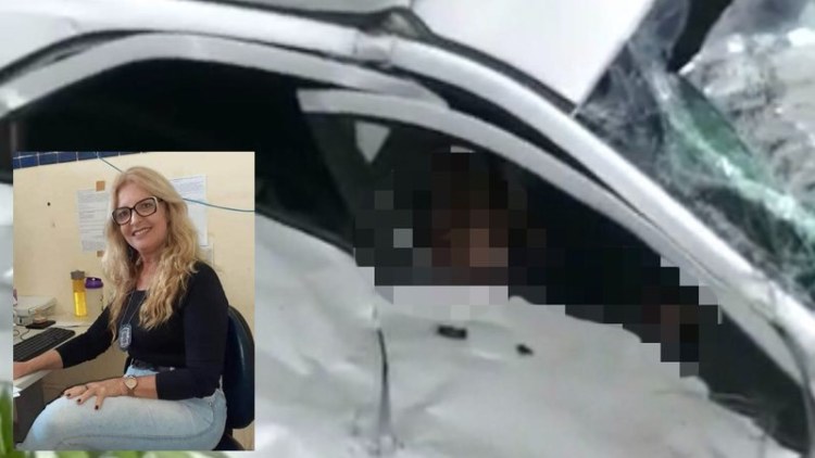 Escrivã da Polícia Civil de Irecê morre em acidente na estrada do feijão