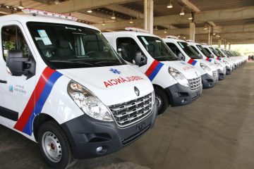 Governo reforça frota de ambulâncias com 42 novos veículos