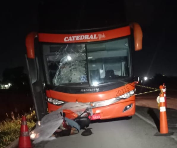 Idoso morre vítima de acidente na Br 116 Sul