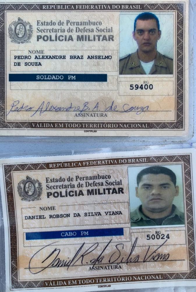 Policias Militares de Pernambuco presos por tentativa de homicídio em Santo Estevão